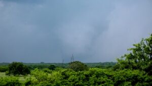 Tornado near Stephenville, Texas on April 26, 2015