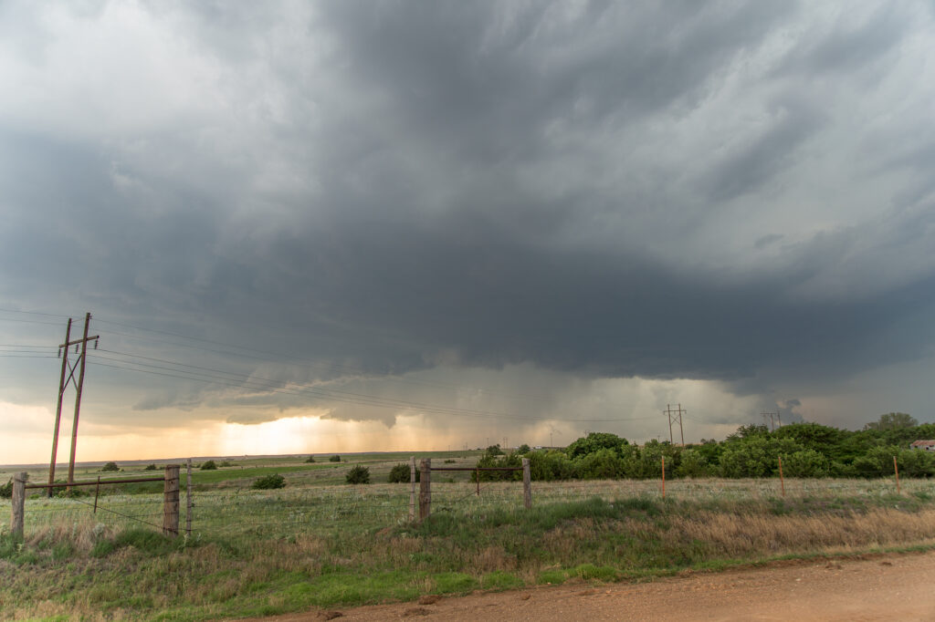 Storm near Freedom OK