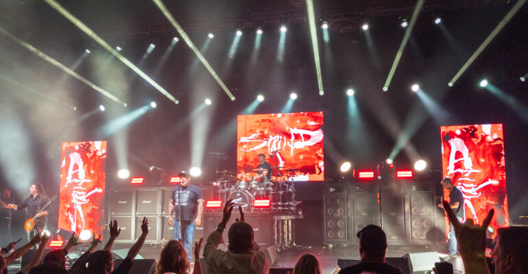 Staind at Firelake Arena in Shawnee Oklahoma