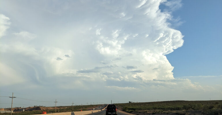 Heading South towards Texas