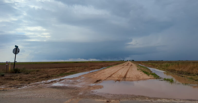 Fall Supercell near Clovis