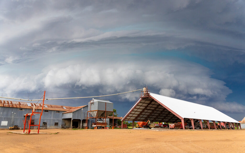 Storm coming in to Paducah Texas